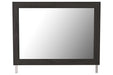 Belachime Black Bedroom Mirror - B2589-36 - Gate Furniture