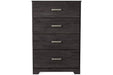 Belachime Black Chest of Drawers - B2589-44 - Gate Furniture