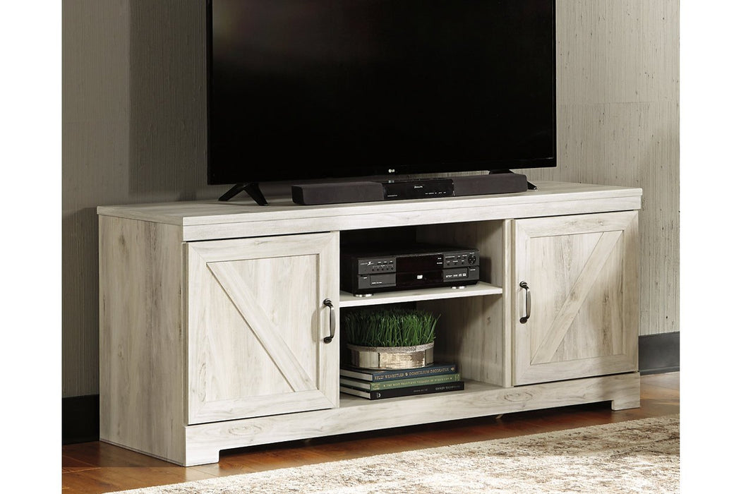Bellaby Whitewash 63" TV Stand - W331-68 - Gate Furniture