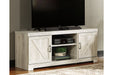 Bellaby Whitewash 63" TV Stand - W331-68 - Gate Furniture
