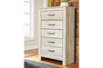 Bellaby Whitewash Chest of Drawers - B331-46 - Gate Furniture