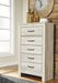 Bellaby Whitewash Crossbuck Panel Bedroom Set - Gate Furniture