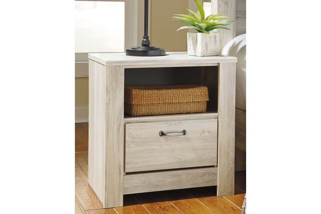 Bellaby Whitewash Nightstand - B331-91 - Gate Furniture