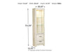 Bellaby Whitewash Pier - W331-24 - Gate Furniture