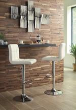 Bellatier Bone Adjustable Height Bar Stool - D120-230 - Gate Furniture