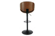 Bellatier Brown Adjustable Height Bar Stool - D120-530 - Gate Furniture