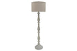 Bernadate Whitewash Floor Lamp - L235341 - Gate Furniture