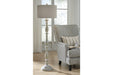 Bernadate Whitewash Floor Lamp - L235341 - Gate Furniture