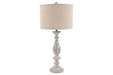 Bernadate Whitewash Table Lamp (Set of 2) - L235344 - Gate Furniture