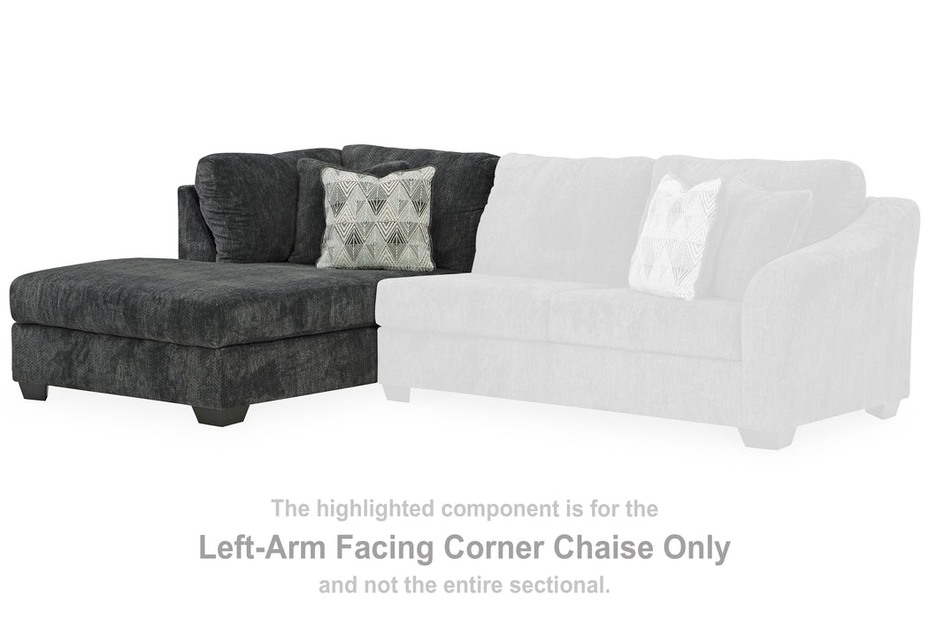 Biddeford Left-Arm Facing Corner Chaise - 3550416