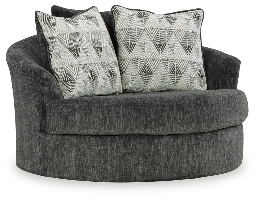 Biddeford Oversized Swivel Accent Chair - 3550421