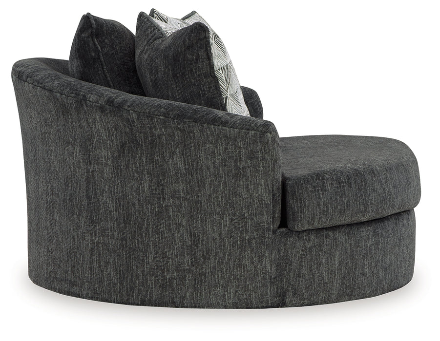 Biddeford Oversized Swivel Accent Chair - 3550421