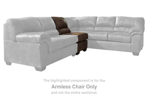 Bladen Armless Chair - 1202046 - In Stock Furniture