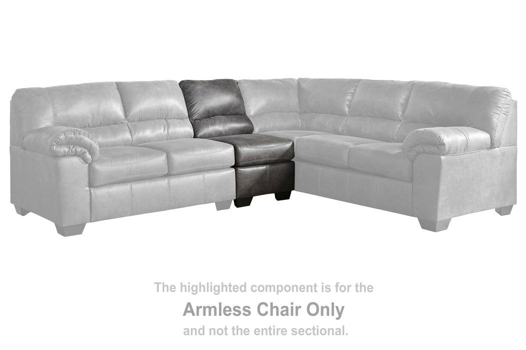 Bladen Armless Chair - 1202146 - In Stock Furniture