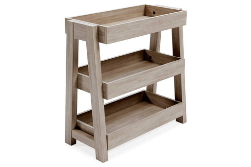 Blariden Light Tan Shelf Accent Table - A4000368 - Gate Furniture