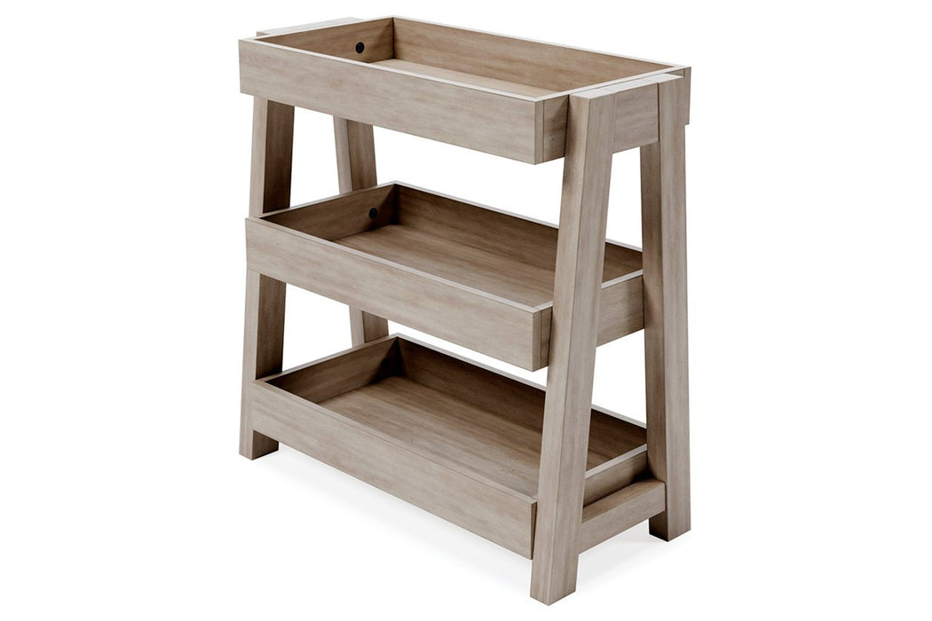 Blariden Light Tan Shelf Accent Table - A4000368 - Gate Furniture