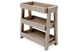 Blariden Light Tan Shelf Accent Table - A4000368 - Gate Furniture