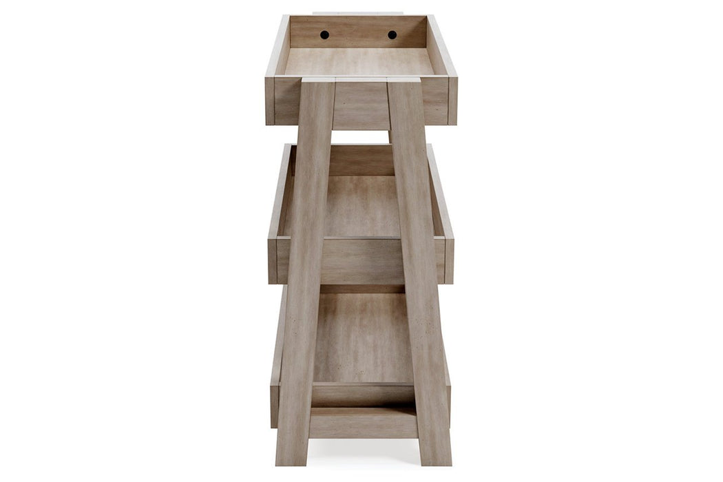 Blariden Light Tan Shelf Accent Table - A4000368 - Gate Furniture