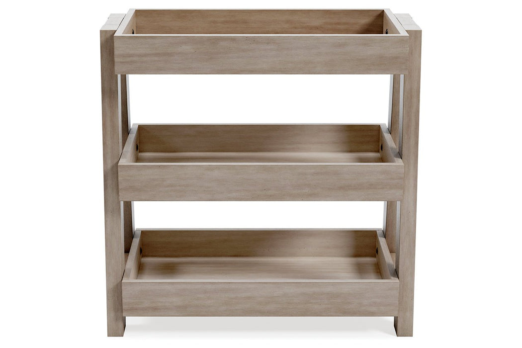Blariden Light Tan Shelf Accent Table - A4000368 - Gate Furniture