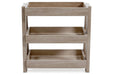 Blariden Light Tan Shelf Accent Table - A4000368 - Gate Furniture