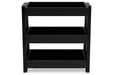 Blariden Metallic Gray Shelf Accent Table - A4000365 - Gate Furniture