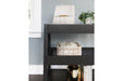 Blariden Metallic Gray Shelf Accent Table - A4000365 - Gate Furniture