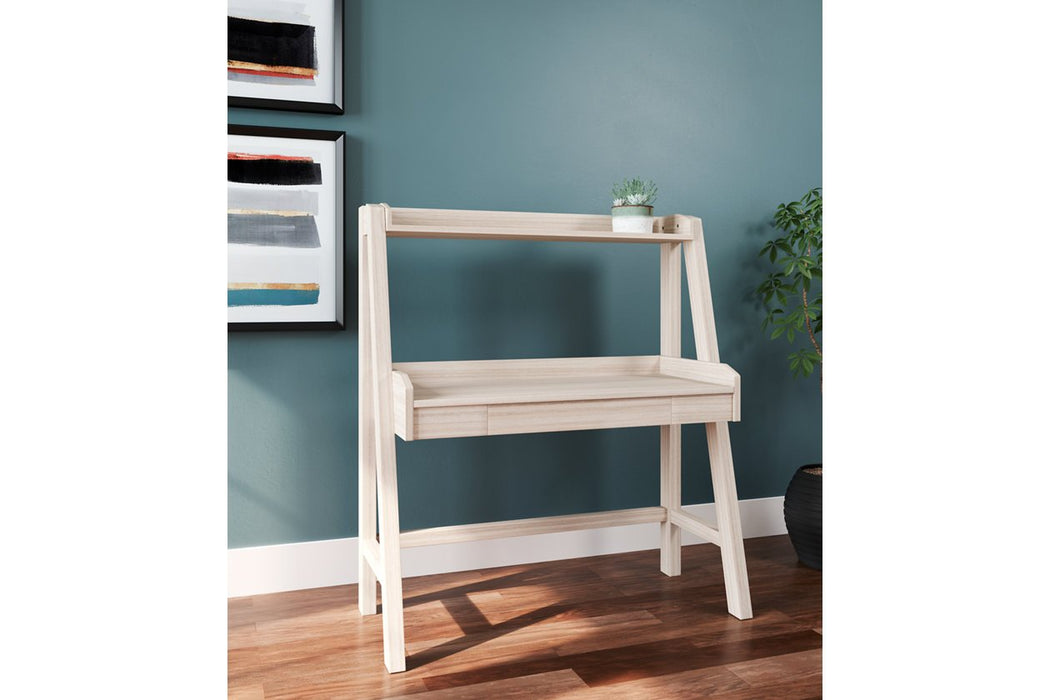 Blariden Natural Desk with Hutch - B008-327 - Gate Furniture