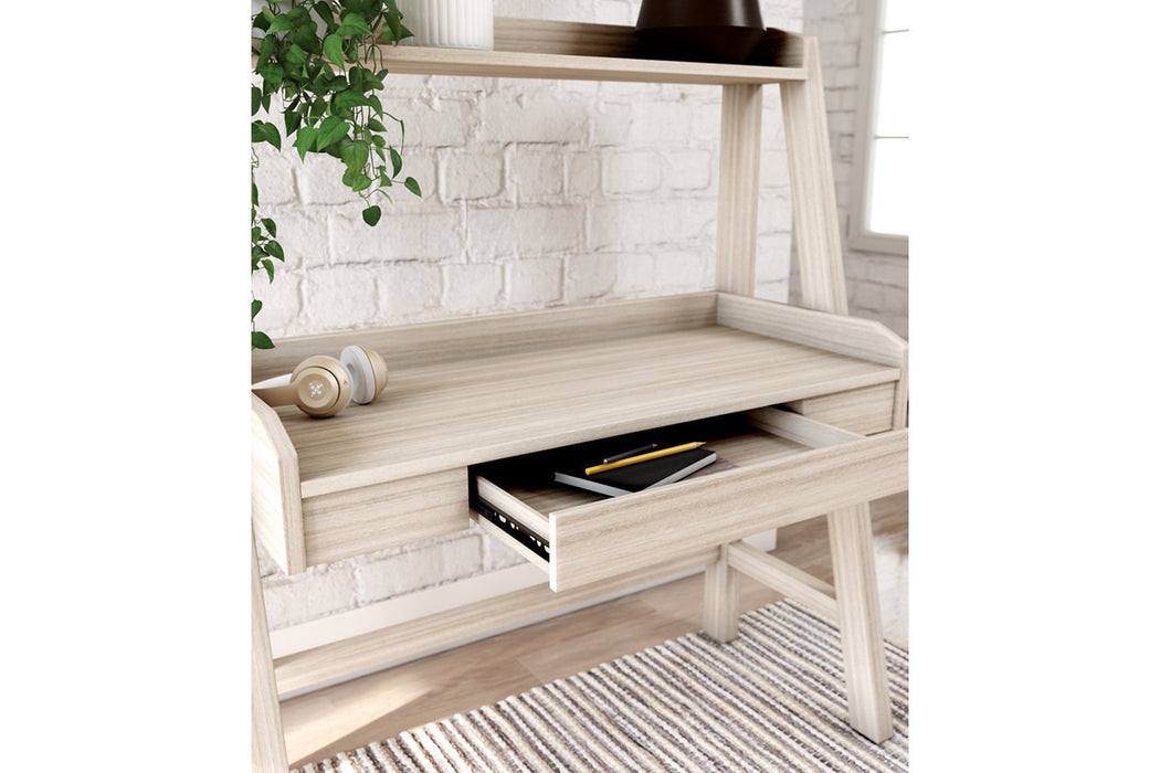 Blariden Natural Desk with Hutch - B008-327 - Gate Furniture