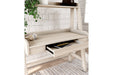 Blariden Natural Desk with Hutch - B008-327 - Gate Furniture
