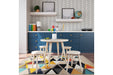 Blariden Natural Table and Chairs (Set of 5) - B008-125 - Gate Furniture