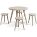 Blariden Natural Table and Chairs (Set of 5) - B008-125 - Gate Furniture