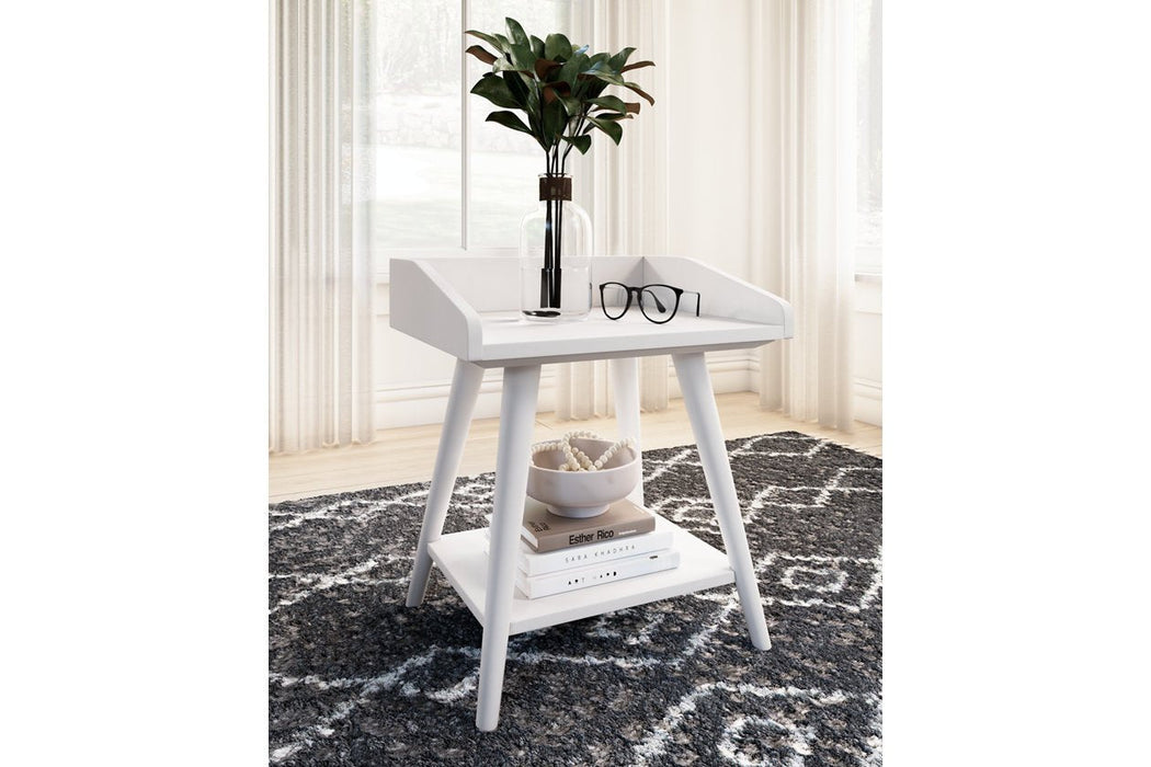 Blariden White Accent Table - A4000367 - Gate Furniture
