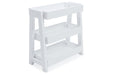 Blariden White Shelf Accent Table - A4000362 - Gate Furniture