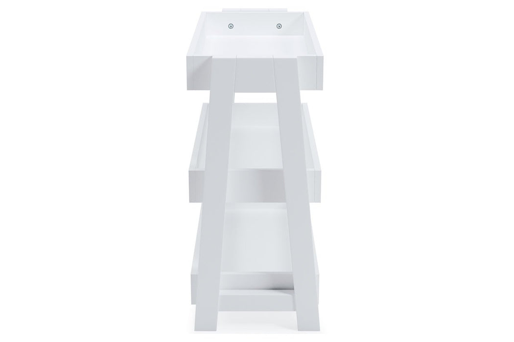 Blariden White Shelf Accent Table - A4000362 - Gate Furniture