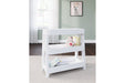 Blariden White Shelf Accent Table - A4000362 - Gate Furniture