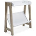 Blariden White/Tan Small Bookcase - A4000361 - Gate Furniture