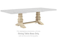 Bolanburg Dining Table Base - D647-55B - In Stock Furniture