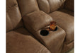 Boxberg Bark Reclining Loveseat with Console - 3380294 - Gate Furniture