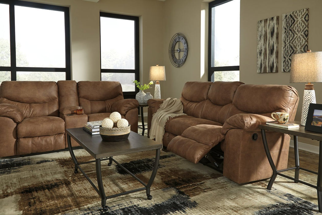 Boxberg Bark Reclining Sofa - 3380288 - Gate Furniture