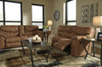 Boxberg Bark Reclining Sofa - 3380288 - Gate Furniture