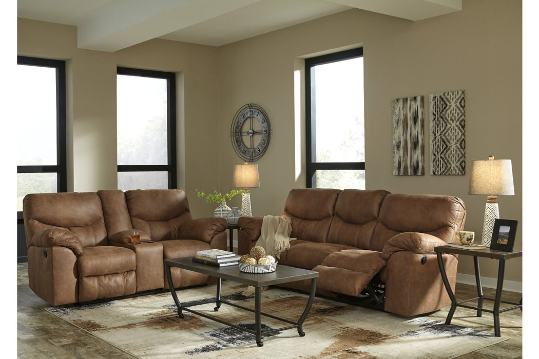 Boxberg Bark Reclining Sofa - 3380288 - Gate Furniture