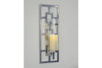Brede Silver Finish Wall Sconce - A8010190 - Gate Furniture