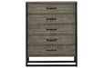 Brennagan Gray Chest of Drawers - B774-46 - Gate Furniture
