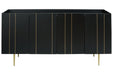 Brentburn Black/Gold Finish Accent Cabinet - A4000260 - Gate Furniture