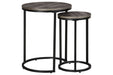 Briarsboro Black/Gray Accent Table (Set of 2) - A4000231 - Gate Furniture