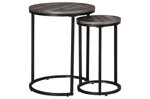 Briarsboro Black/Gray Accent Table (Set of 2) - A4000231 - Gate Furniture