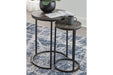 Briarsboro Black/Gray Accent Table (Set of 2) - A4000231 - Gate Furniture