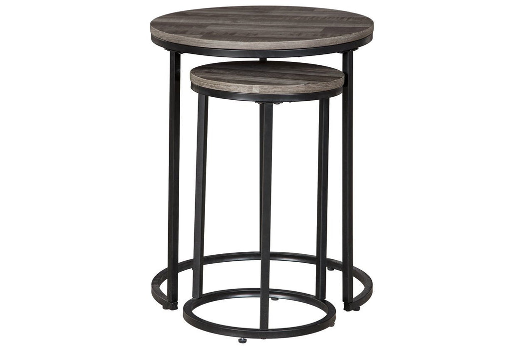 Briarsboro Black/Gray Accent Table (Set of 2) - A4000231 - Gate Furniture