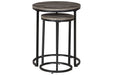 Briarsboro Black/Gray Accent Table (Set of 2) - A4000231 - Gate Furniture