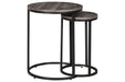 Briarsboro Black/Gray Accent Table (Set of 2) - A4000231 - Gate Furniture